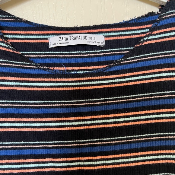 Zara Crop Top Multicolor Size S - Picture 2 of 5